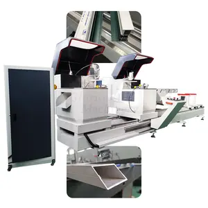 Double Head Plastic Window Door Mitre Saw Machine Cutting S Aluminum Pvc Profile Aluminum Double Miter Saw Window Machine