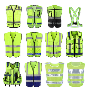 Gilet di Sicurezza Riflettente Giallo ad Alta Visibilità con Strisce Argento per Uomo e Donna, Ideale per Lavoro, Ciclismo, Corsa, Rilevamento e Volontariato - Product Image 4