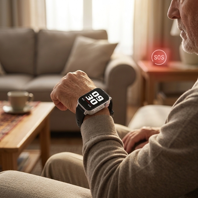 WONLEX New Arrival CT20S 4G Smart Watch for Elderly with Large Screen and Fall Detection 1.85" Camera GPS SOS Senior Smart Watch