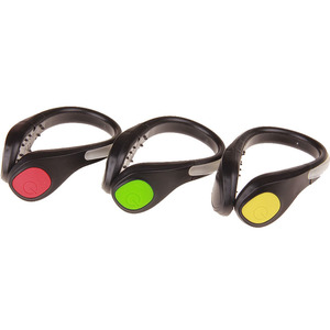 Lacets en plastique phosphorescents avec lumières clignotantes pour la course nocturne, cadeaux d'affaires ; plusieurs couleurs disponibles, logo - Product Image 2