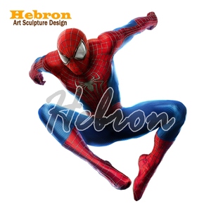 Statua di <span class=keywords><strong>Spiderman</strong></span> in Resina, Sculture a Grandezza Naturale dei Film <span class=keywords><strong>Marvel</strong></span>, per Decorazione e Esposizione Interna - Product Image 3