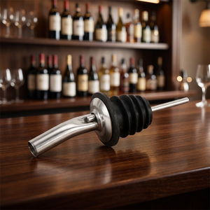 Aérateur de vin et de liqueur portable en acier inoxydable Kitchen Delli, classique, durable, multifonction, bec verseur anti-goutte, compatible avec les aliments - Product Image 3