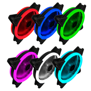 Niedriger Preis COOLMOON OEM Support Benutzer definiert Ihr LOGO Low MOQ 120mm <span class=keywords><strong>Computer</strong></span> gehäuse mit fester Farbe PC-Gaming-Gehäuse Lüfter PC-Lüfter - Product Image 4