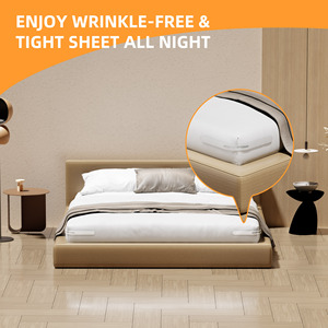 Custom Fitted <b>Bed</b> <b>Sheet</b> Straps Height-Adjustable Lock <b>Sheet</b> Holders Keep Firm Tight <b>Bed</b> <b>Sheet</b> Rack with Lock Strip - Product Image 6