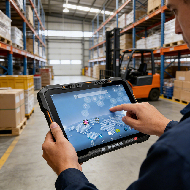 Tablette Robuste 10 Inch Industrial Rugged Tablet Android Barcode Scanner Android Rugged Android Tablet Industrial 10 Inch