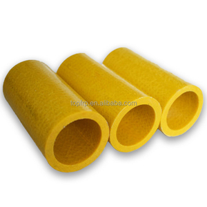 Tubo de fibra de vidrio FRP compuesto de alta resistencia a la corrosión de alta calidad con servicio de corte personalizado Material pultruido - Product Image 3