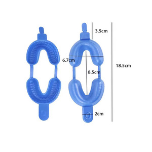 Plateau dentaire jetable en mousse fluorée pour enfants pour la prise d'empreintes, équipement et accessoire de thérapie orale - Product Image 3