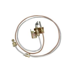 Kit d'assemblage de brûleur de chauffe-eau avec thermocouple en cuivre et dispositif d'allumage au gaz pour installation encastrée, installation facile - Product Image 1
