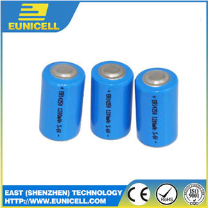 Super 1/2AA formato ER14250 3.6V 1200mAh batteria al litio utilizzata per il gas Li-SOCL2 contatore dell'acqua - Product Image 4