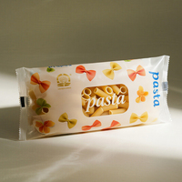 Kustom dicetak Premium kembali disegel tas Pasta mie plastik tas kemasan untuk makanan ringan dengan Logo sendiri tahan kelembaban kantong Mylar