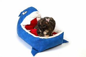 Wasch bare Matratze Komfortable Erwärmung Rechteck Hai Form Haustier Zubehör Hund Luxus Plüsch Haustier Bett Tier - Product Image 6