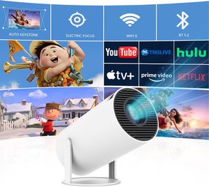Mini Proyector LED Portátil de Fábrica OEM ODM, 4K 1080P, 7000 Lúmenes, Android 11, Cine en Casa Inteligente Full HD - Product Image 2