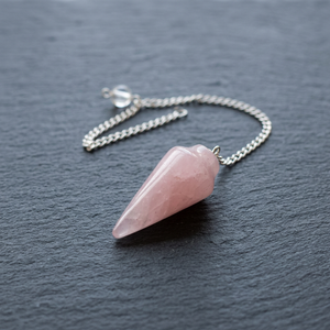 Crystalexport.com Pierre précieuse en quartz rose, taille baguette conique, polie, 15-35mm, pour la fabrication de colliers, minéral naturel, aux vertus curatives - Product Image 2