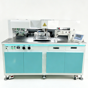 Programmable Automatic Flat-Bed Lock Stitch Single Needle Zipper Sewing <b>Machine</b> Motor Gear <b>Laser</b> Pocket High-Speed Welting - Product Image 1