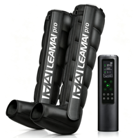 Bottes de compression pour les jambes, sans fil, 3200 mAh, 6 chambres à air, pour le e-commerce, OEM, ODM, logo personnalisé, vente en gros
