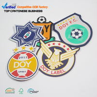 Badges Maker : Écussons thermocollants personnalisés avec logo de club de football, écussons tissés pour maillots de football et uniformes