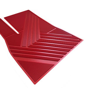 Nouvelle tendance, tapis de sol de voiture en latex personnalisé avec logo, résistant aux taches, protection toute saison, pour Tesla Model <span class=keywords><strong>3</strong></span>, utilisation spéciale - Product Image 5