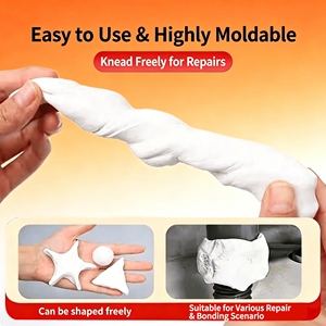 Mastic époxy multi-usages pour acier, agent de <span class=keywords><strong>soudure</strong></span> à <span class=keywords><strong>froid</strong></span>, pâte de réparation métallique antirouille pour la restauration de machines en acier, fer et cuivre - Product Image 5