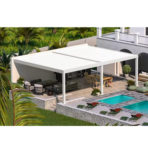 <span class=keywords><strong>Pergola</strong></span> <span class=keywords><strong>Bioclimatique</strong></span> en Aluminium Robuste et Antirouille, Toit Rigide en Alliage d'Aluminium, Taille Personnalisée en Usine, Idéale pour Zones de Loisirs et Complexes Hôteliers - Product Image 6