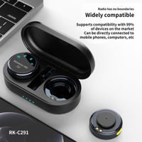 Réduction du bruit du microphone sans fil S3 pour l'enregistrement pour le téléphone Microphone Lavalier magnétique professionnel avec boîtier de charge
