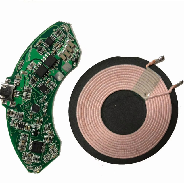 Wholesale Custom Wireless Phone Watch Charge Printed Circuit Board Wireless Charging PCB Assembly for iPhone IC Charging YCT