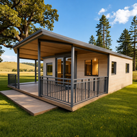 Maison préfabriquée pliable 10ft 20ft 30ft 40ft, mini-maison modulaire 2 3 4 chambres, maison conteneur de luxe préfabriquée extensible