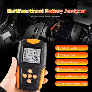 Podofo Nouveau Testeur de Batterie de Voiture 12V 24V DC, Analyseur de Charge, Testeur de Capacité, Test du Système de Démarrage - Product Image 4