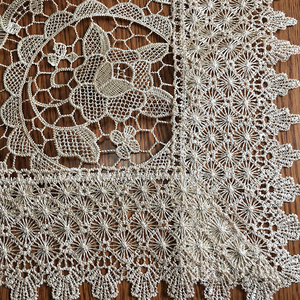 Bán buôn Khăn trải bàn cổ điển và bảng RUNNERS ren thêu <span class=keywords><strong>Overlay</strong></span> Khăn trải bàn hình chữ nhật ren bảng Bìa Khăn trải bàn - Product Image 6