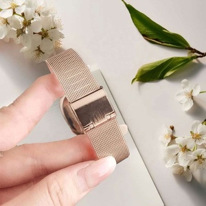 Reloj Minimalista para Hombre con Caja de Acero Inoxidable de 40 mm, Esfera de Cristal y Correa de Cocodrilo/Silicona - Product Image 5