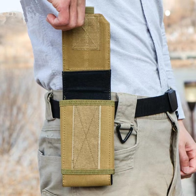 7inch Tactical Molle Cell Phone Case Pouch Universal iphone Bag for Small Tactical Belt Molle Hunting Bag