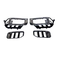 Grille d'admission d'air et cadre de phare antibrouillard en fibre de carbone sèche modifiés pour Mercedes-Benz Classe W465 G63 G500 G550 G450 2025+