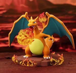 Pokmoned Hot Selling 100% Authentic 6PCS/Case Battle Time Series Blind Box Japan Anime Figures Collectible Charizard <strong>Toy</strong> - Product Image 2
