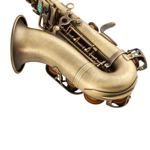 <span class=keywords><strong>Saxophone</strong></span> alto rétro série B-flat, instrument à vent, <span class=keywords><strong>saxophone</strong></span> soprano courbé pour enfants - Product Image 3