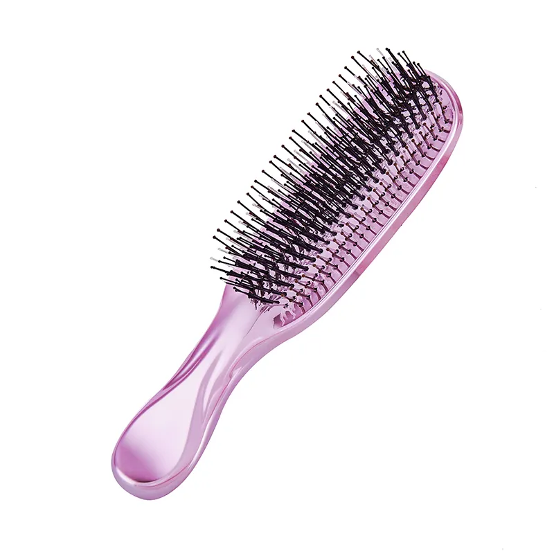 Wholesale Best Quality Private Label Comb Top Sales Daily Hair Care Anti Tangle Massage Comb Perfect Tool Purple/Pink