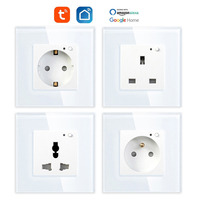 Interrupteurs et prises connectés standard UK/UE en gros, compatibles Google Alexa, Amazon, Smartlife, Tuya App, Zigbee, Wifi, avec télécommande