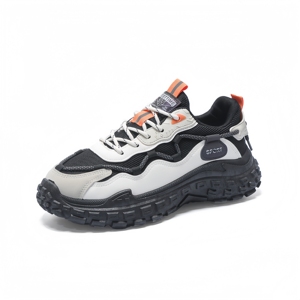 Chaussures de sport décontractées pour hommes 2026, tendance mode, à lacets et à enfiler, en maille respirante, semelle épaisse et souple, style Dad Shoes, toutes saisons - Product Image 1