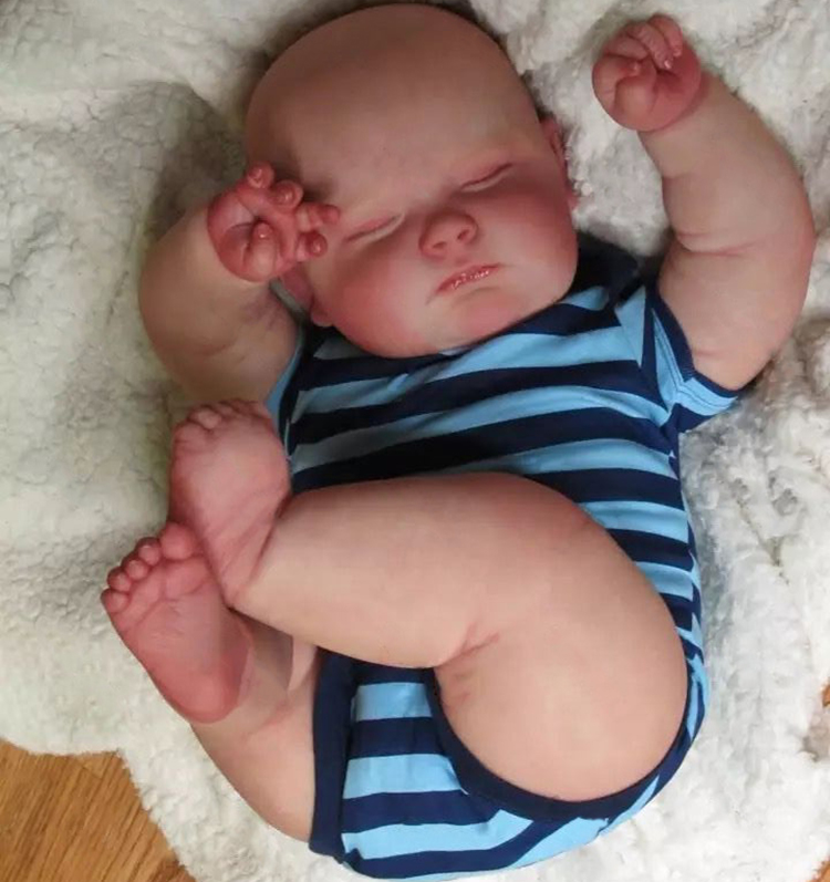 Большой размер, 22 дюйма, ручная работа, лидер продаж, игрушки, кукла новорожденная для детей, полностью закрытая Мягкая силиконовая виниловая для девочек, Прямая поставка