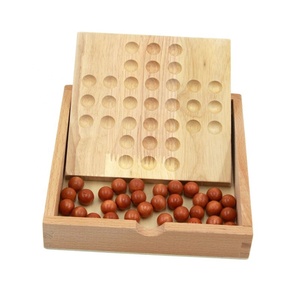 Rompecabezas de Madera Europeos para Niños y Adultos, Juego Clásico de Solitario de Canicas, Rompecabezas de Ajedrez - Product Image 3