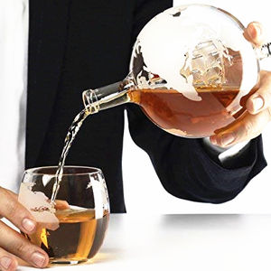 Nouveau 2020 produits luxe soufflé à la main <span class=keywords><strong>globe</strong></span> vin décanteur <span class=keywords><strong>whisky</strong></span> verre et ensemble de <span class=keywords><strong>carafe</strong></span> - Product Image 3