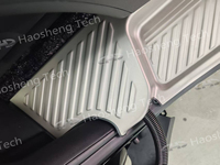 Marchepieds marchepieds latéraux pédales avec lumière LED pour Toyota Alphard Vellfire 40 Crown Lexus LM Van accessoires marchepied