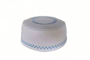 Nuevos Gorros de Oración Islámicos para Hombre, Gorro Musulmán Topi, Gorro Tejido Taqiyah Takkhe, Transpirable, a Rayas, para las Cuatro Estaciones, Diseño en Relieve, Namaz - Product Image 4