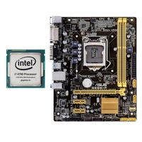 Kit de processeur pour carte mère ASUS B85M-F/K, processeurs I3-4130 I5-4590 I7-4790 E3-1230V3, prend en charge la 4ème génération, 1150 broches, stable et durable