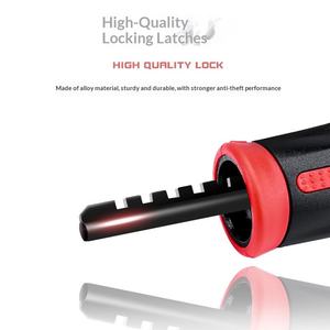 <span class=keywords><strong>Antivol</strong></span> à code combiné pour vélo, moto électrique, voiture - Product Image 4
