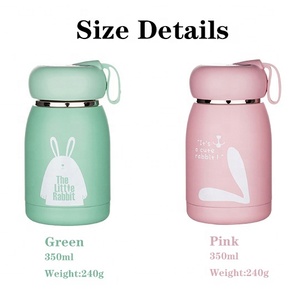 Bouteille isotherme portable et mignonne pour enfants avec paille et affichage intelligent de la température - Product Image 6