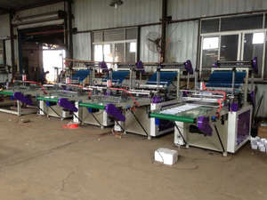 Ad alta Velocità (400-600 pcs/min) Automatico A Quattro Linee di Plastica Shopping <span class=keywords><strong>Bag</strong></span> <span class=keywords><strong>Bag</strong></span> T-Shirt Che Fa La Macchina - Product Image 5