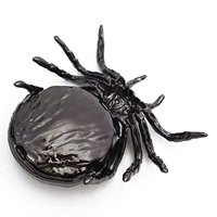 Support de boules de cristal araignée personnalisé cadre de support en alliage de petites pierres décoration d'ornement de bureau artisanat et cadeaux en métal