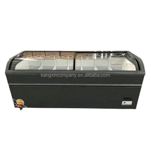 Nouveau type de <span class=keywords><strong>congélateur</strong></span> îlot, équipement de réfrigération, <span class=keywords><strong>congélateur</strong></span> îlot pour supermarché, congélateurs à vitrine en verre - Product Image 2