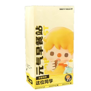Custom Printed Takeaway Fast Food Disposable Kraft Paper Bag with Heat Seal Oil-proof for Hot Dogs Sandwiches Cookies Fried Food - Product Image 4