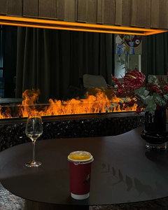 <span class=keywords><strong>Chimenea</strong></span> eléctrica de agua interior de estilo italiano contemporáneo, <span class=keywords><strong>Cassette</strong></span> inserto de negro, <span class=keywords><strong>chimenea</strong></span> de vapor de llama LED, decoración para sala de estar - Product Image 2