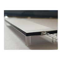 Panneau de guidage de lumière led en plastique, impression personnalisée, plaques LGP avec feuille de diffuseur PE et papier réfléchissant pour rétro-éclairage led